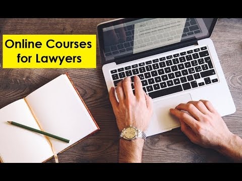 Online Courses For Indian Lawyers