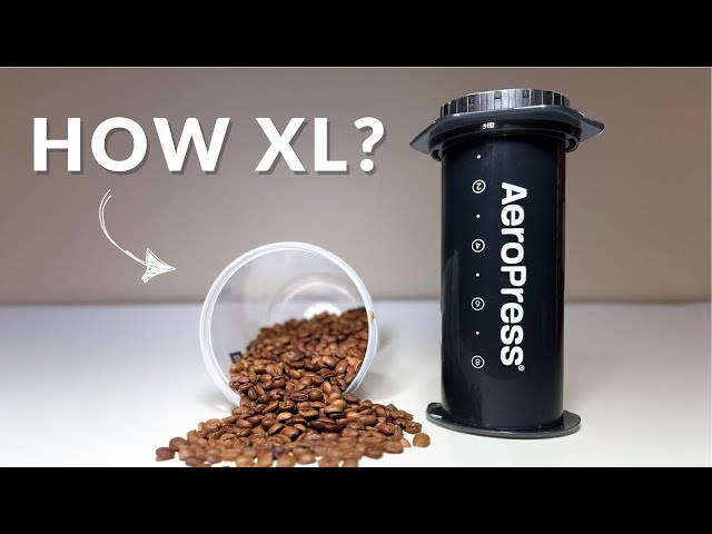 Brewing 1 LITER with AeroPress XL: Will it work? 