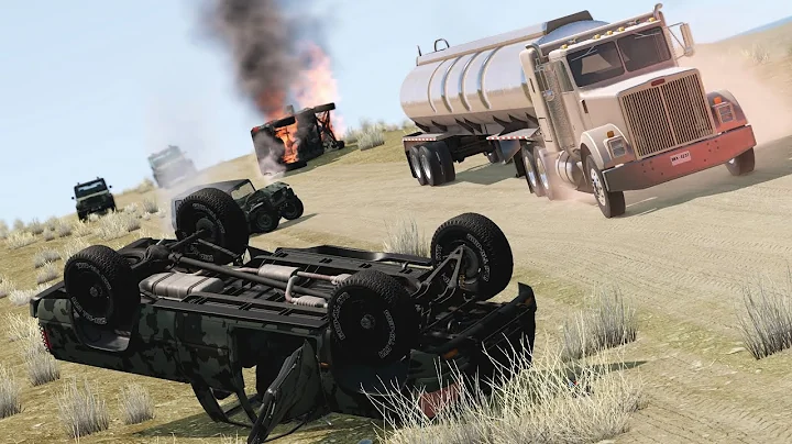 Convoy vs. Cops 4 | BeamNG.drive