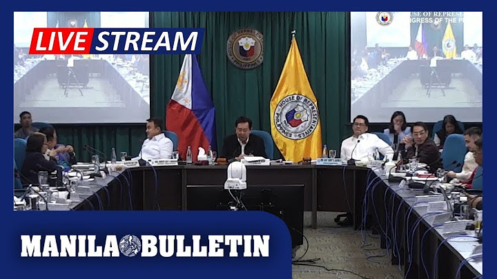 LIVE: House tri-comm resumes hearing on cybercrimes and fake news | April 8