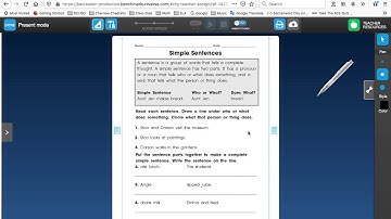 Benchmark How To Complete a Practice Page