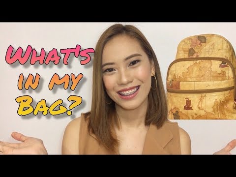 WHAT’S IN MY BAG? (Philippines) | Nina Gregorio