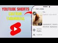 Add or Change Thumbnails on YouTube Shorts 📹