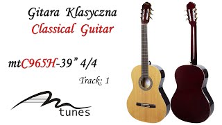 Gitara klasyczna 4/4 39" M-tunes MTC965H