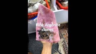 Pink Argonite Stones