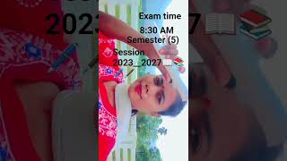 #B.A ka #exam or 45°¢garmi❤🔥❤🔥#shortvideo