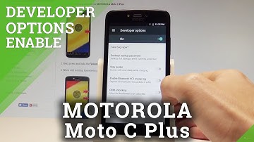How to Enable Developer Options in MOTOROLA Moto C Plus - Allow OEM Unlock |HardReset.Info