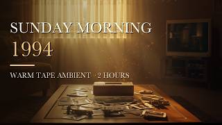 SUNDAY MORNING, 1994 — Warm Tape Ambient & Soft Rain for Studying, Reading & Slow Days | 2 Hours screenshot 5