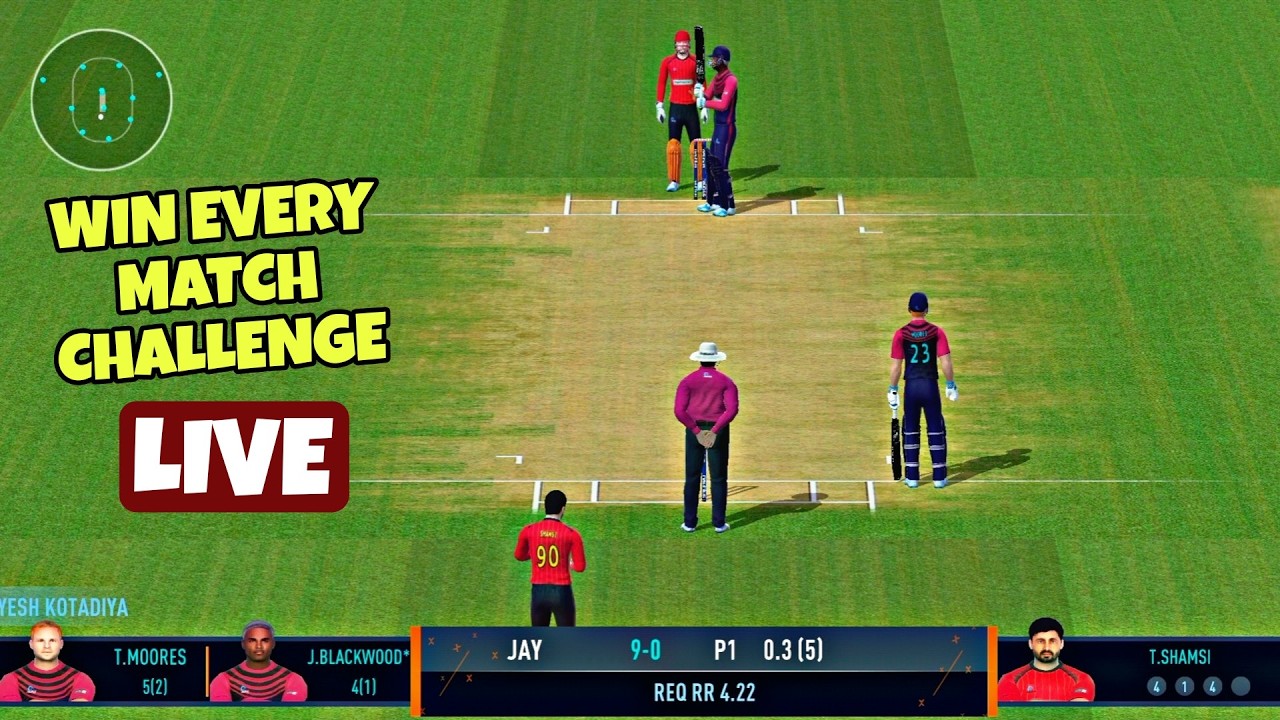 Win Every Match Challenge LIVE | Real Cricket Challenge