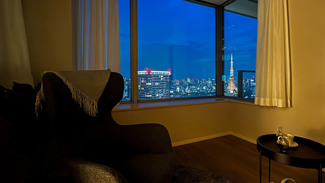 【東京タワービュー🗼】新橋タワマン☆37階｜約29帖の広々LDK！