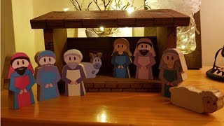 Nativity figures (How to) Free Templates