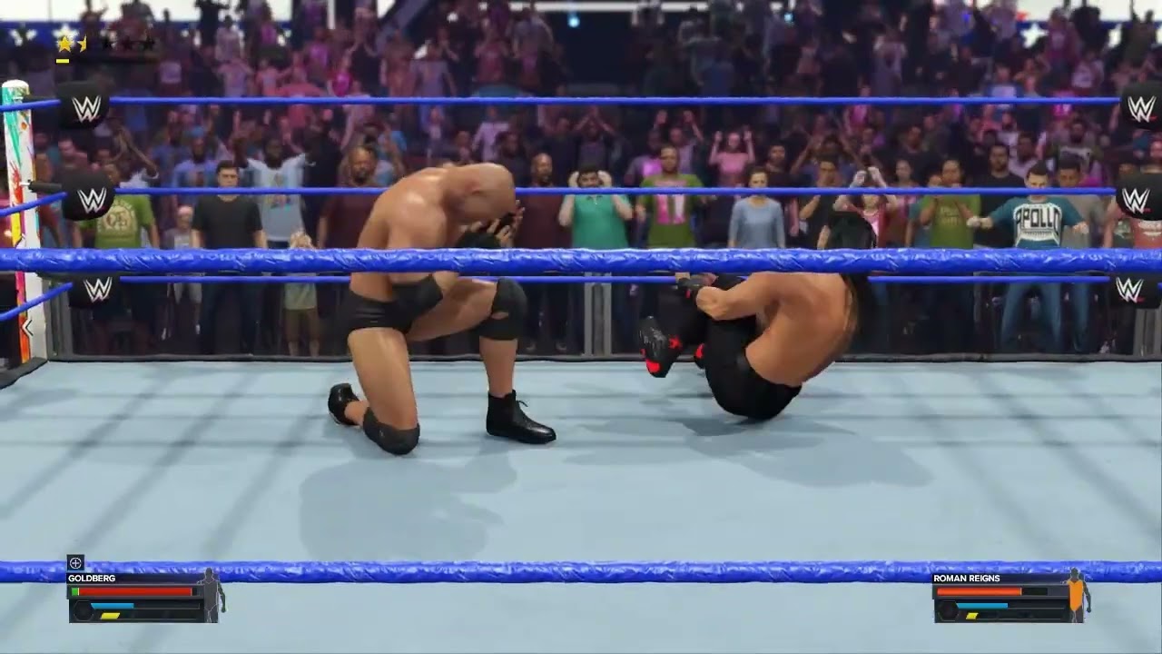 Roman Reigns vs Goldberg WWE 2K23