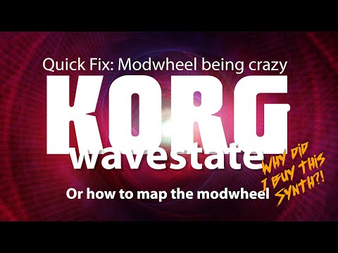 Korg wavestate // Modwheel Madness! // How to: Understanding and mapping the modulation controller