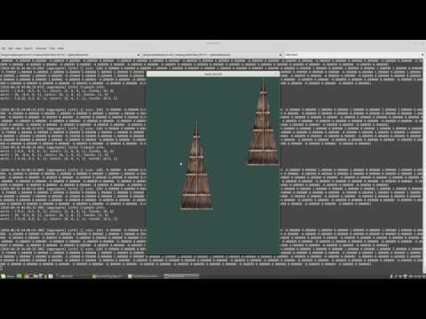 texture rendered on triangle