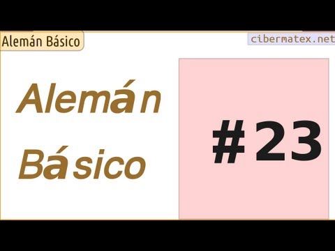 Alemán Básico #23. Verbos MACHEN y KAUFEN