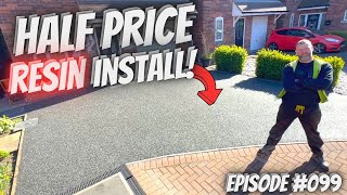 How you can have a RESIN DRIVEWAY for HALF the PRICE! - This Week At D&J Projects #099
