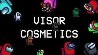 Everything you need to know in *VISOR COSMETICS* - Among us new update screenshot 2