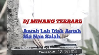 Dj Minang Terbaru! Antah Lah Diak Antah Sia Nan SalahAldo Remix 2023