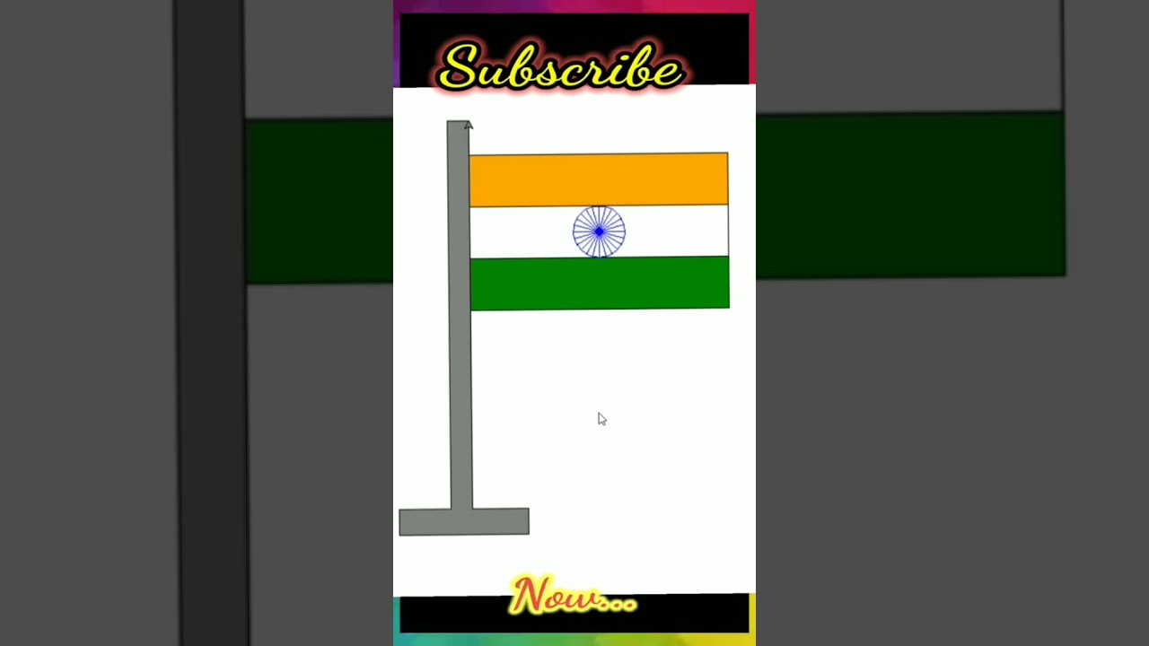 Happy Republic day to all | Make a Indian flag 🚩by using Python 