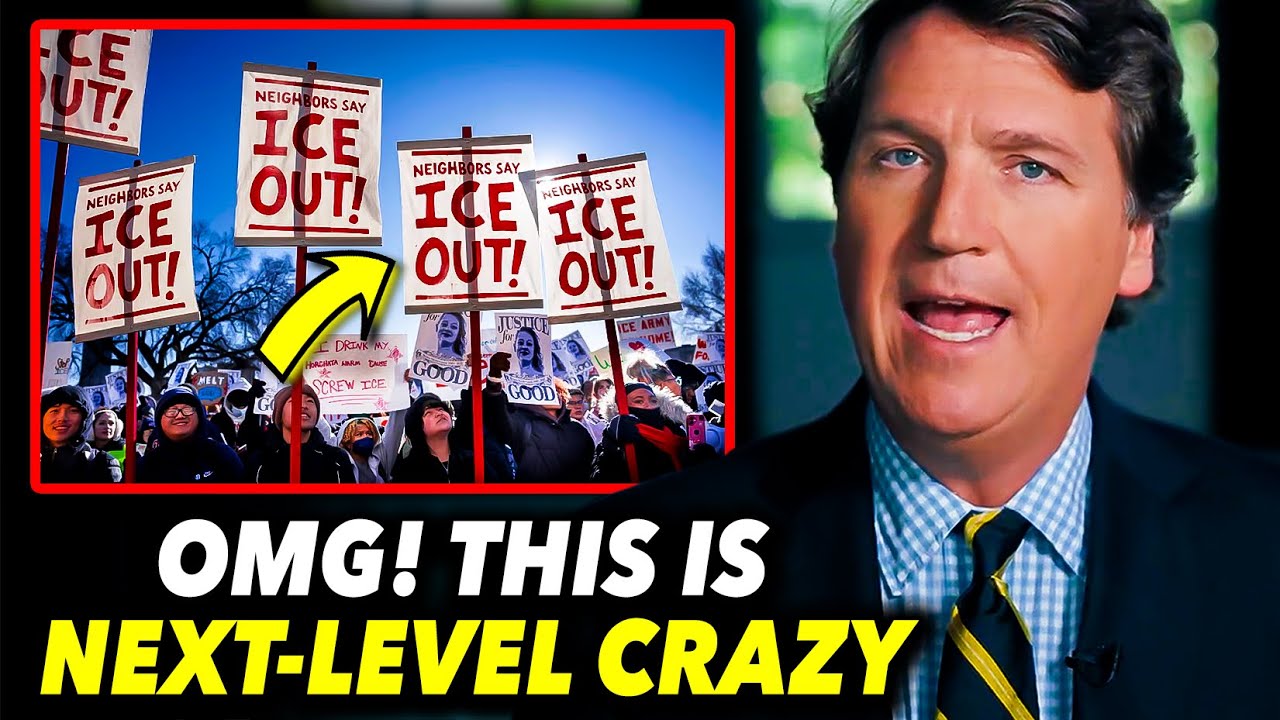 Tucker Carlson Exposes a Side of ICE Protesters the Public Never Saw