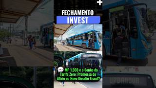 💬 MP 1.303 e o Sonho da Tarifa Zero: Promessa de Alívio ou Novo Desafio Fiscal?