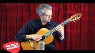 Skip's Music Guitar Instructor Tom Phillips Playing A Sakurai Kohno Acoustic Classical Guitar