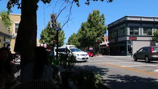 Waymo vehicle hesitating at intersection