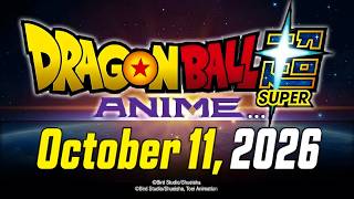 DRAGON BALL SUPER IS BACK! Official NEW Anime Update!