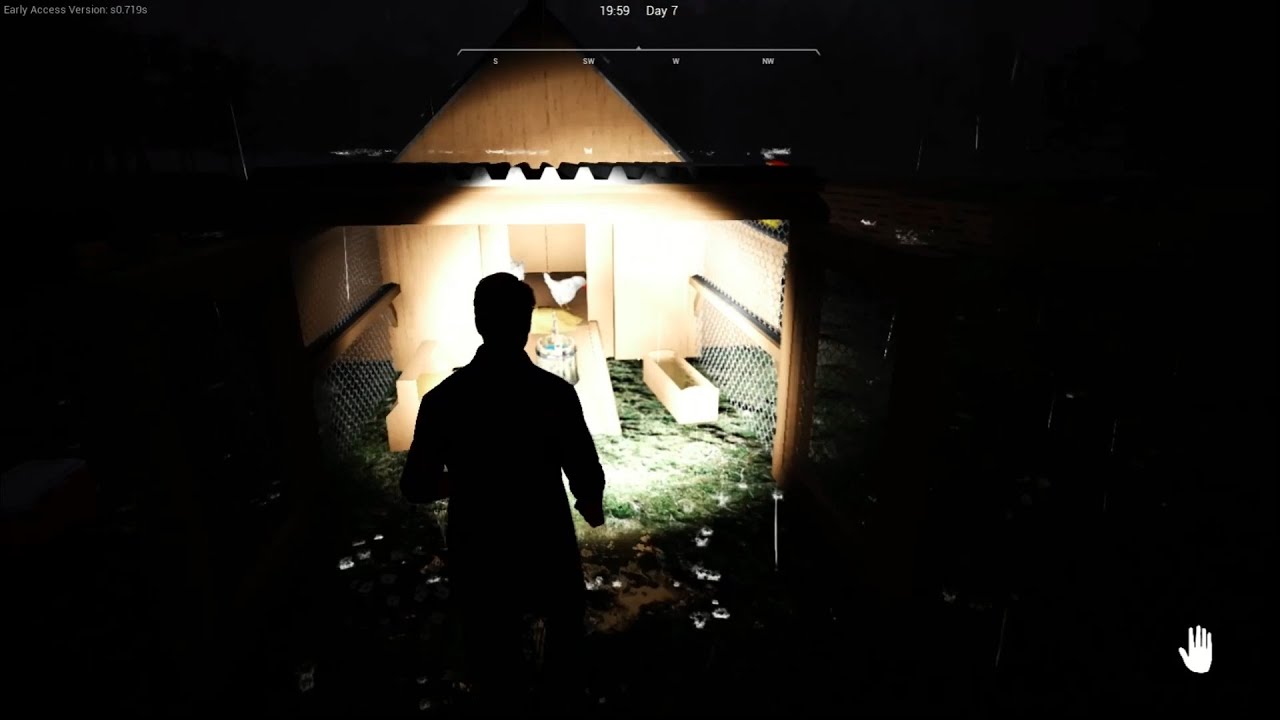 Chickens Got scared of Bad weather in Ranch Simulator 01 YouTube