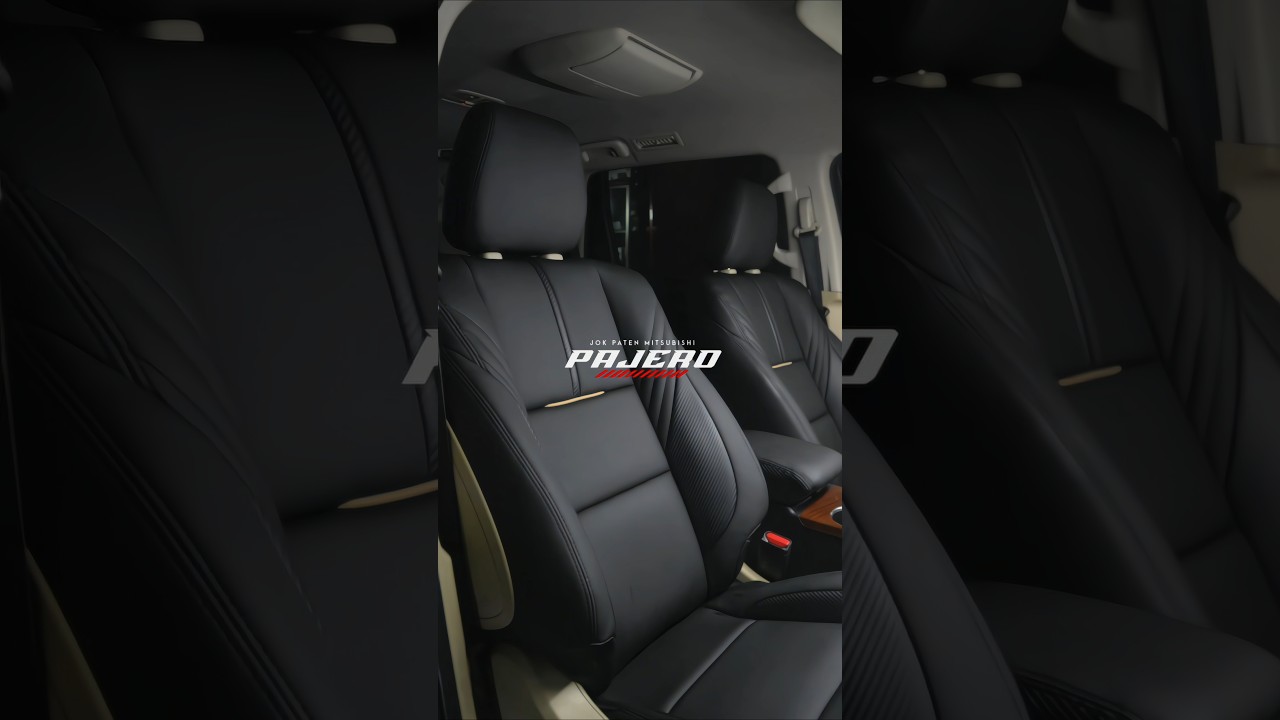 Jok Paten Mitsubishi Pajero 