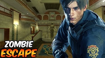 CSS Zombie Escape ze_biohazard2_rpd_v4e_004 on NiDE