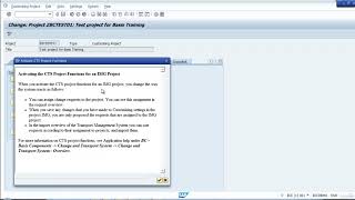 SAP BASIS COURSE: Lec 43. Customizing Transport Request.