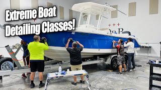 Extreme Boat Detailing Class  Before & After  with Mike Phillips & Dr. Beasley's!