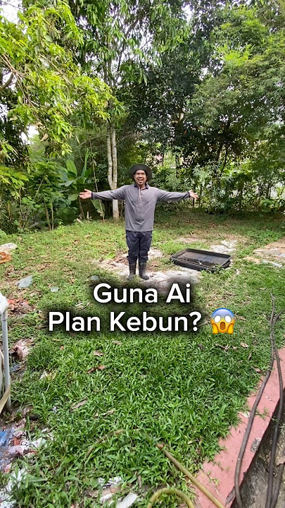 Plan Kebun Guna Ai? 😱 #bossmipetani #pertanimudakayaberjaya