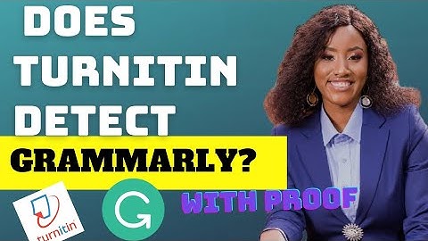 does Turnitin detect Grammarly as AI