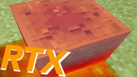 Minecraft RTX but it’s BEDROCK Edition…