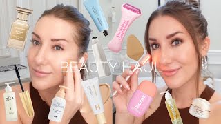 SKINCARE, MAKEUP, & BEAUTY HAUL! NEW FOUNDATION & MORE FOR HEALTHY, GLOWING SKIN, ALMOST 40