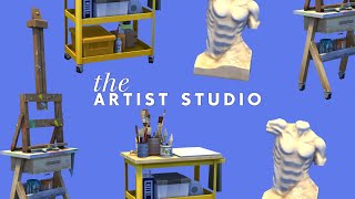 What to do in The ARTIST STUDIO? | Sims 4 Kit Review @Simproved