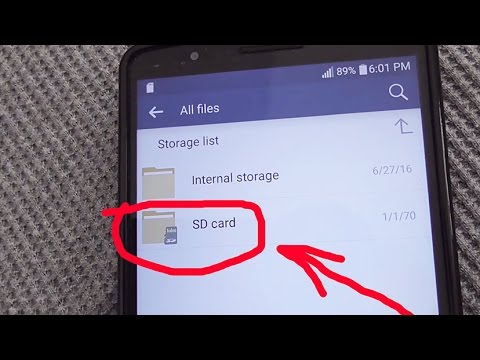 How to make SD Card show up in storage (LG G3) hqdefault