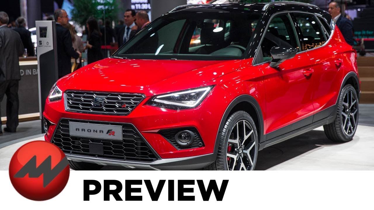 Seat At The 17 Frankfurt Motor Show New Arona Suv Youtube