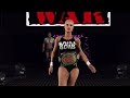 WWE 2k22 Attitude Era: Sable w/Nicole Bass vs Jacqueline w/Marc Mero CAW Entrances