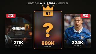 Which World Cup Star Beat Taylor Swift to Wikipedia's #1?