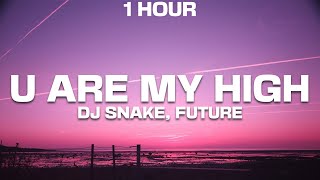 [1 Hour] Dj Snake, Future - U Are My High (Tiktok Remix) [Lyrics]