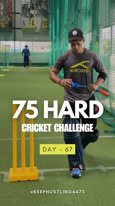 Day 67 Of 75 Hard Cricket Challange 🏏❤️ #cricket #cricketchallenge #75hardchallenge #minivlog