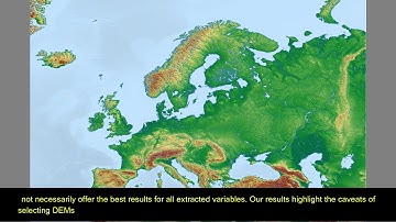 Assessment and Evaluating the Effects of Generalisation Approaches and DEM Resolution