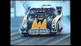 Part 2 of 2 ADRL 2006 World Finals Texas Raceway Testing Pro Mod Event Rare Video Track Side