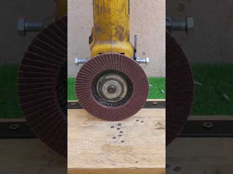 اليك الطريقة الصحيحة لشحذ الميش بسهولة = simple inventions