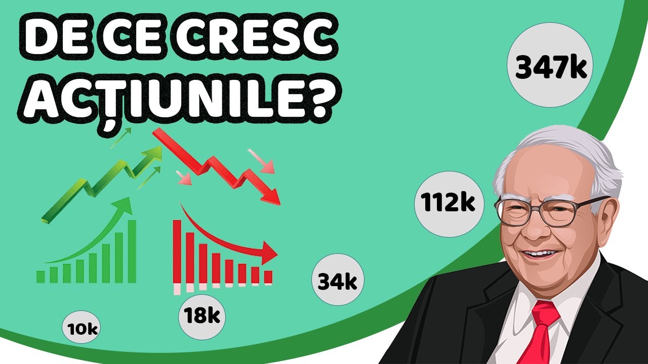 Cum creste sau scade pretul actiunilor si ce e PE RATIO | EP.2 Academia de investitii