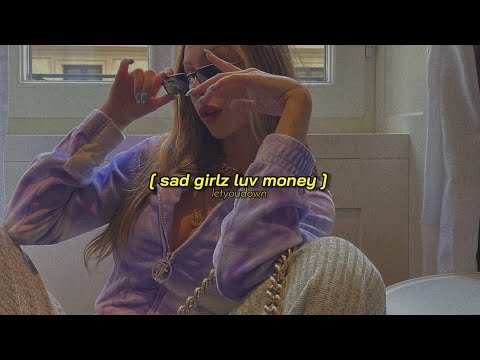 amaarae, moliy - sad girlz luv money remix (slowed + reverb) // tiktok song