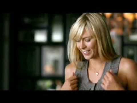 Maria Sharapova CANON POWERSHOT FANS COMMERCIAL